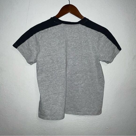 Women's Adidas Grey & Black Logo T-Shirt - Picture 6 of 6